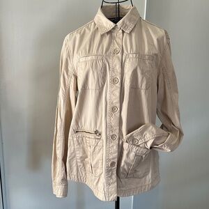 Tommy Hilfiger Women's Beige Utility Jacket Size S